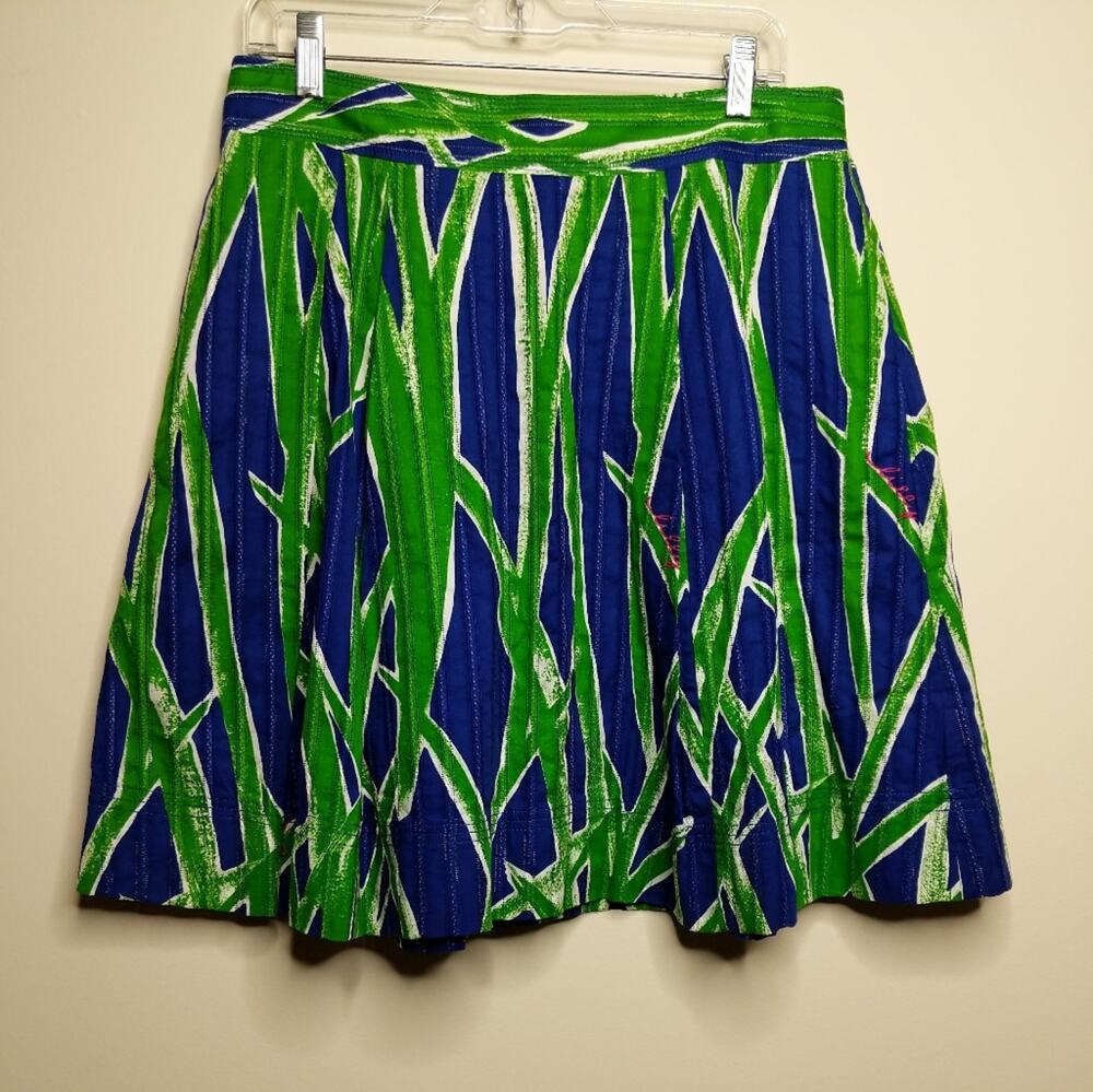 Lilly Pulitzer SassAGrass Skirt - Size 10 - EUC